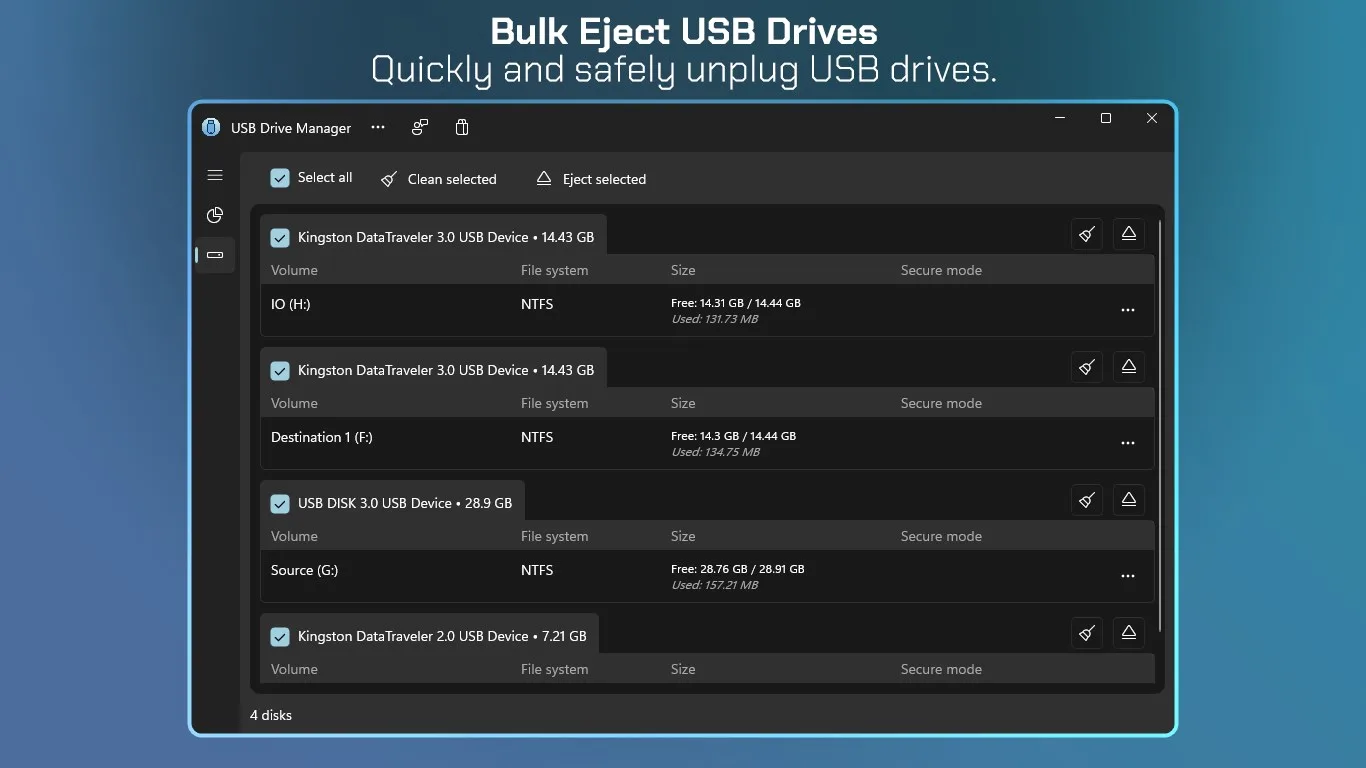 USB Drive Manager screenshot 3