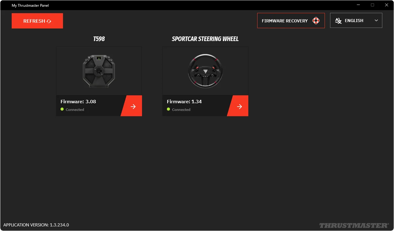 My Thrustmaster Panel screenshot 1