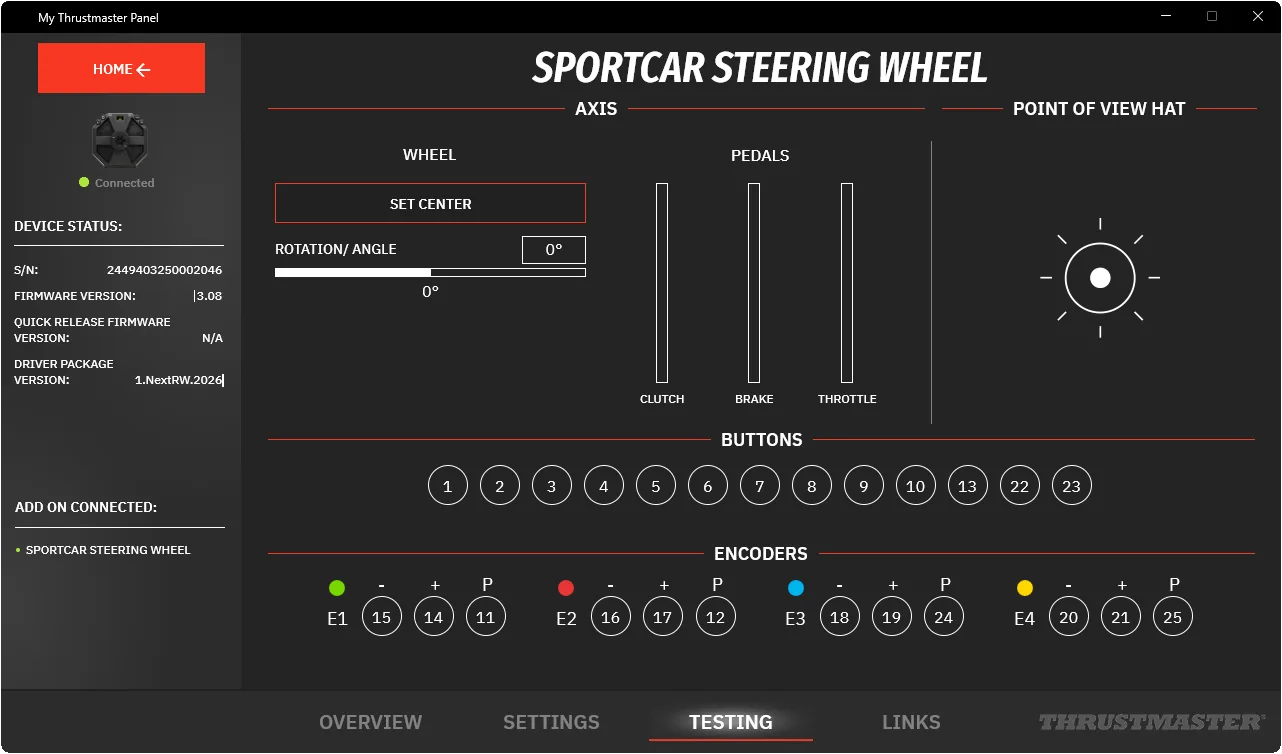 My Thrustmaster Panel screenshot 3