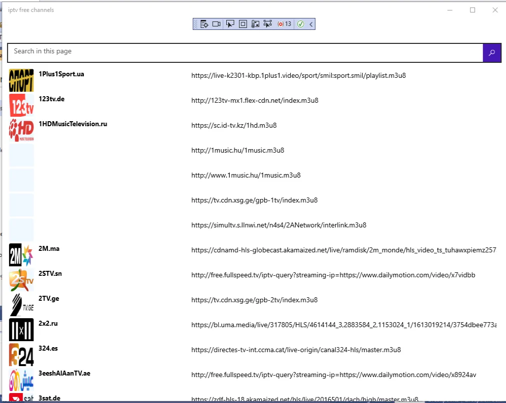iptv free channels screenshot 1
