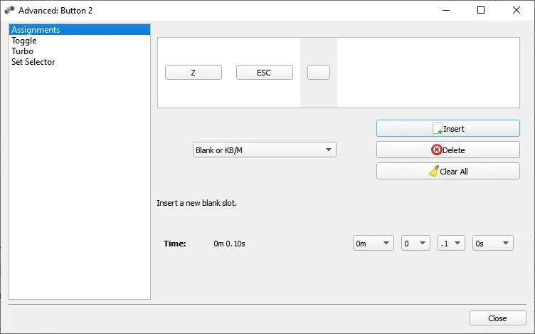 Antimicro screenshot 2
