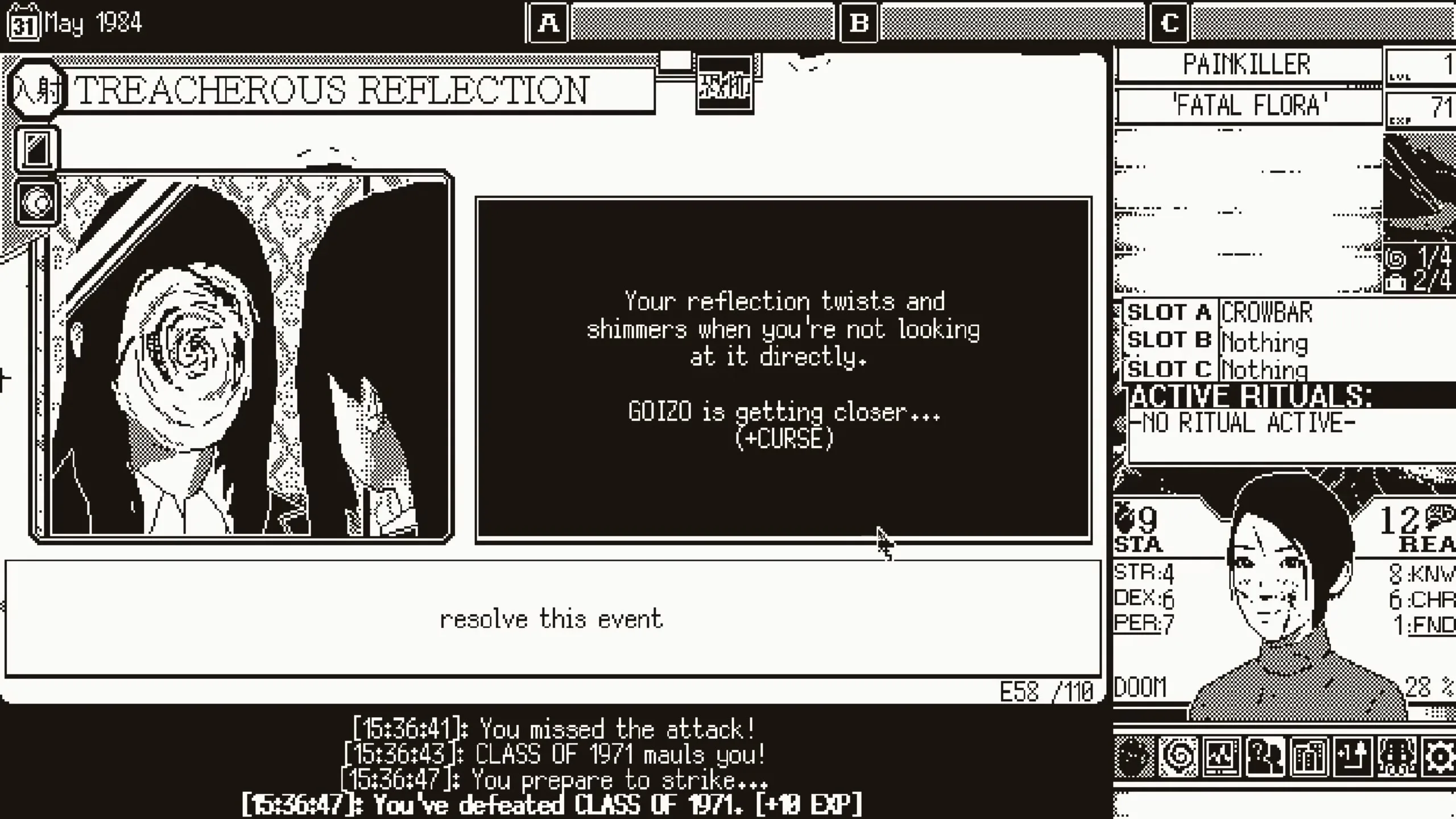 WORLD OF HORROR (Game Preview) screenshot 3