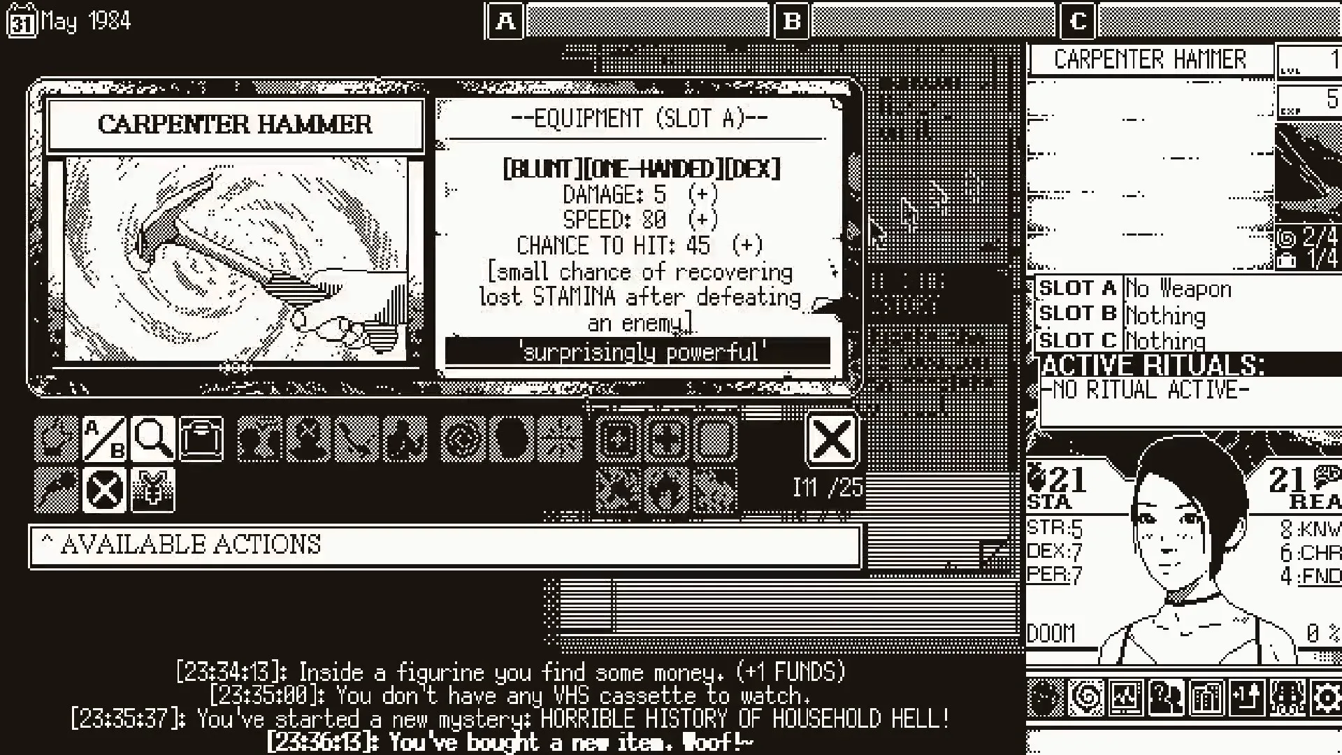 WORLD OF HORROR (Game Preview) screenshot 4