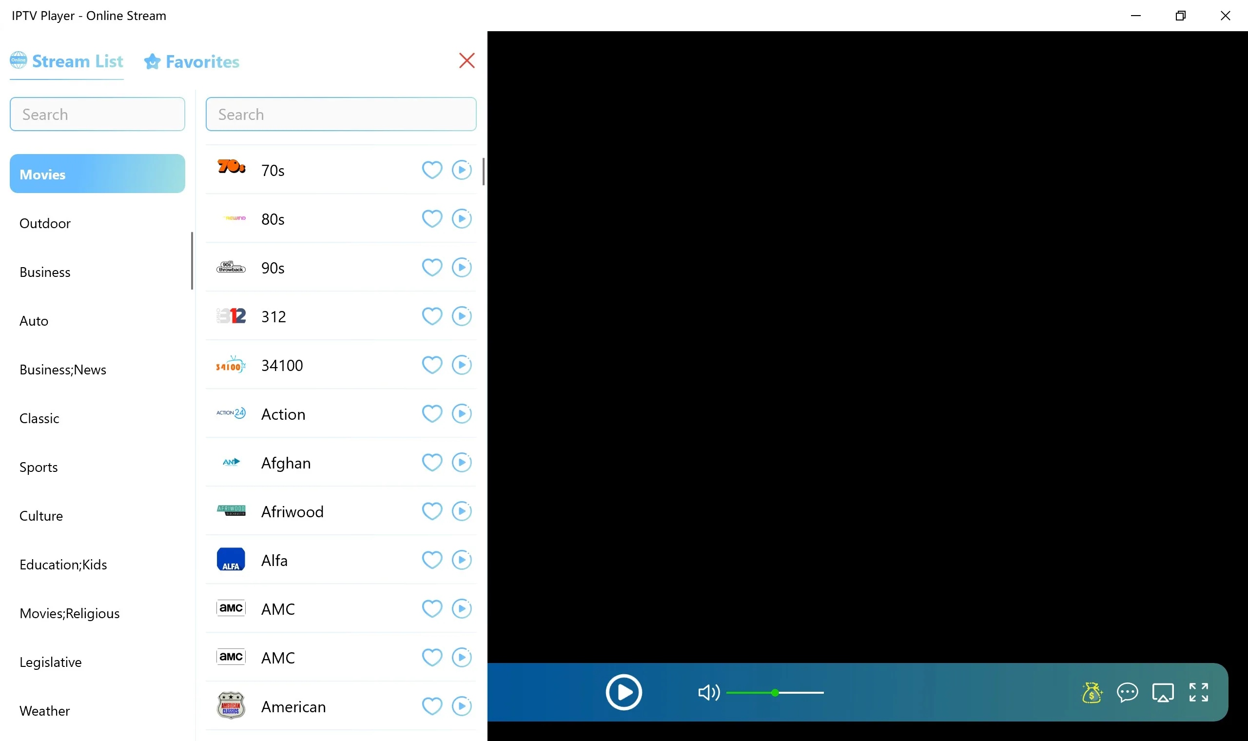 IPTV Player - Online Stream screenshot 3