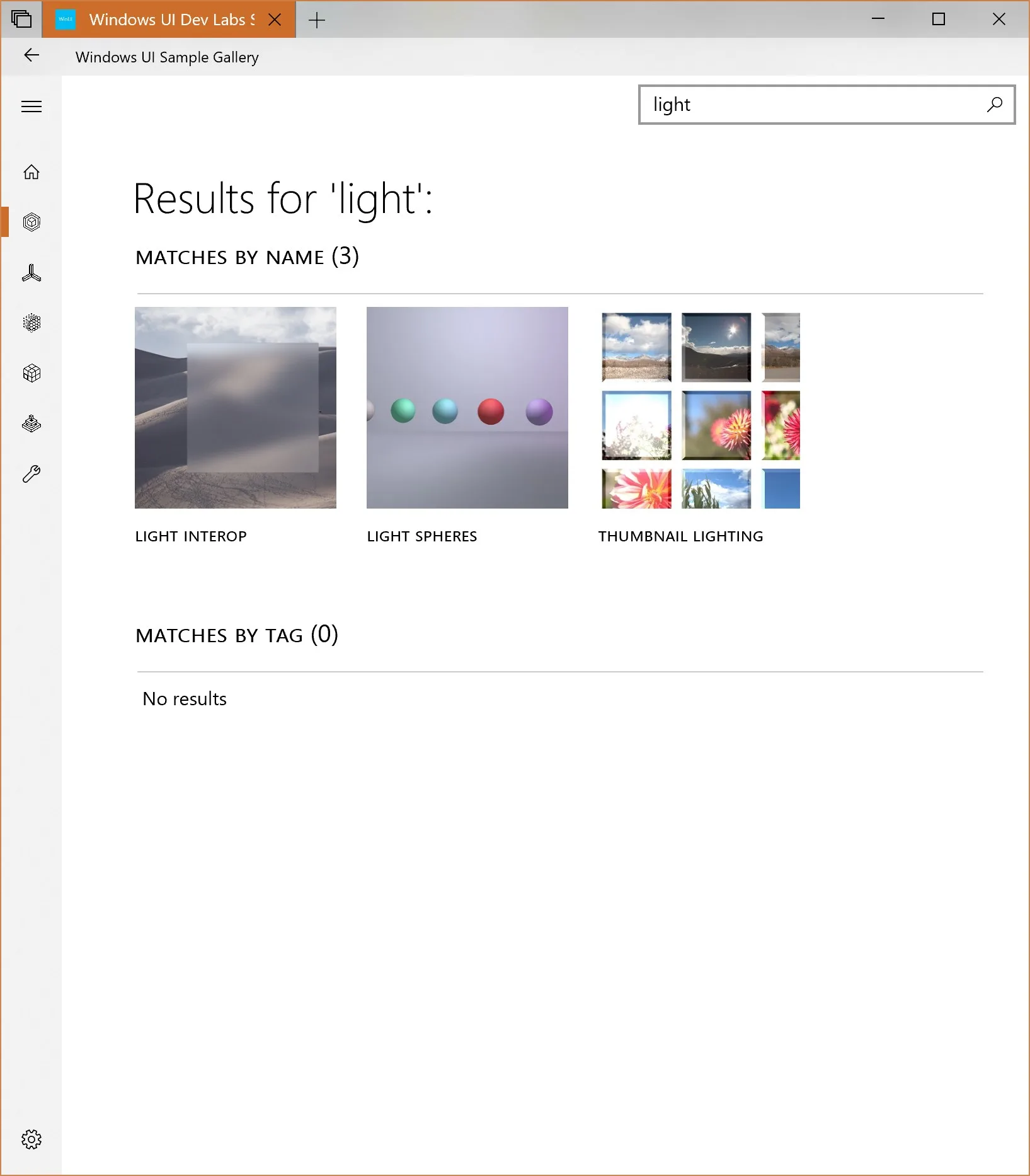Windows Composition Samples screenshot 1