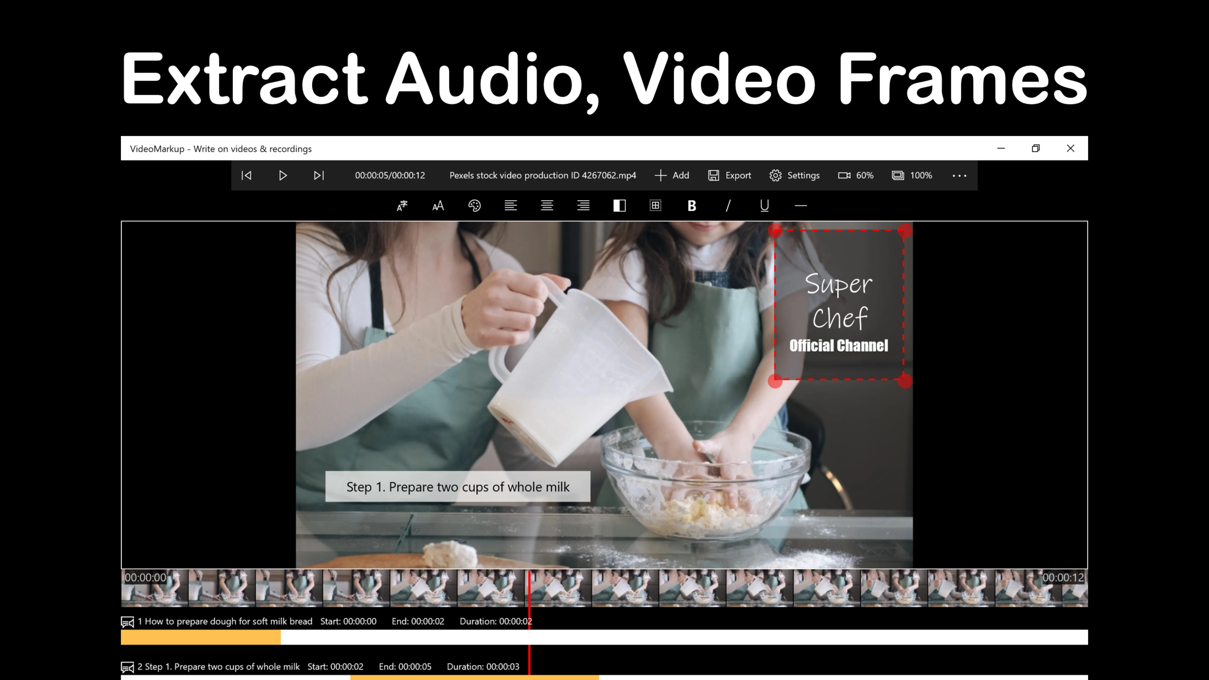 VideoMarkup - Video Editor screenshot 3
