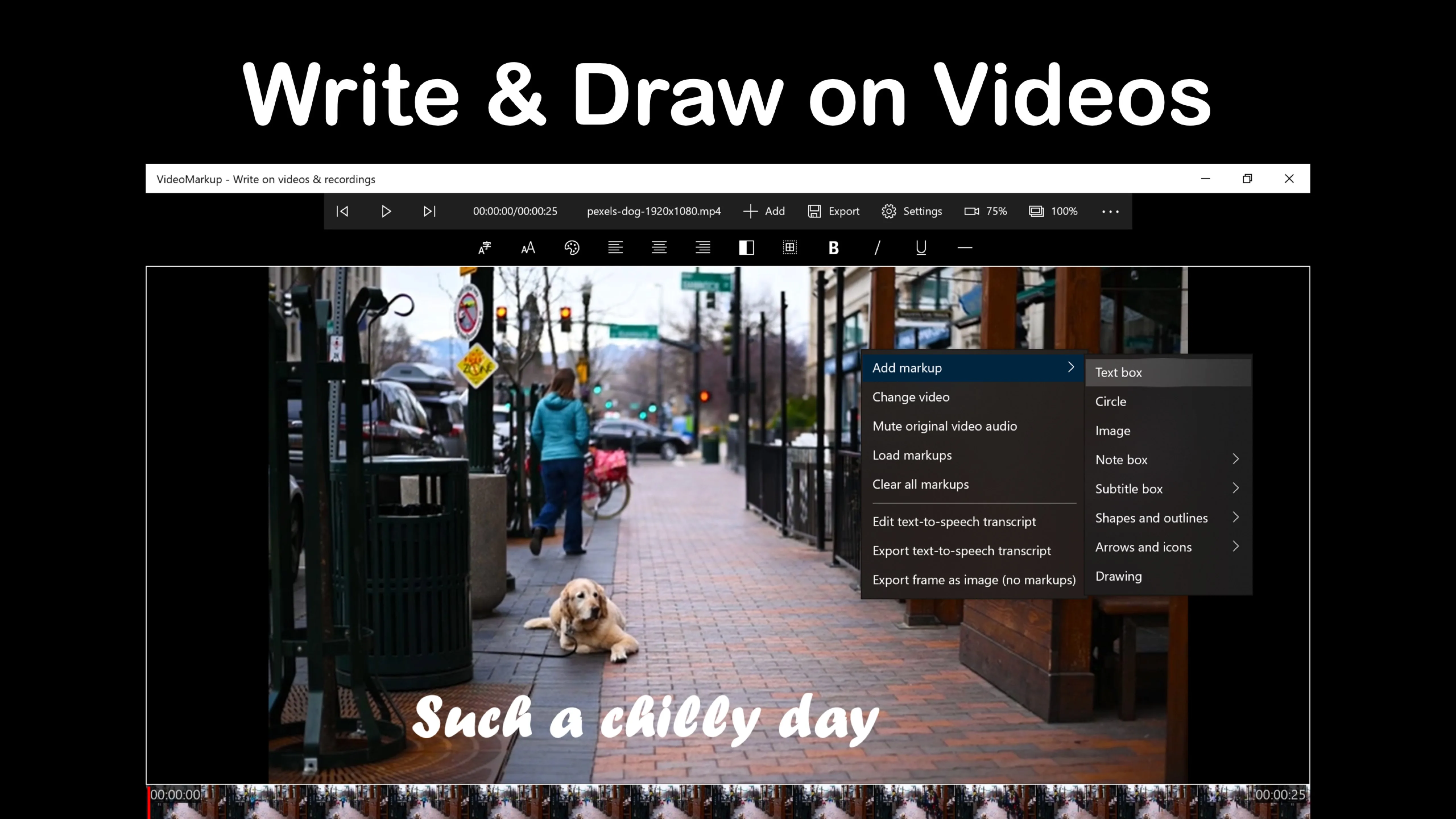 VideoMarkup - Video Editor screenshot 5