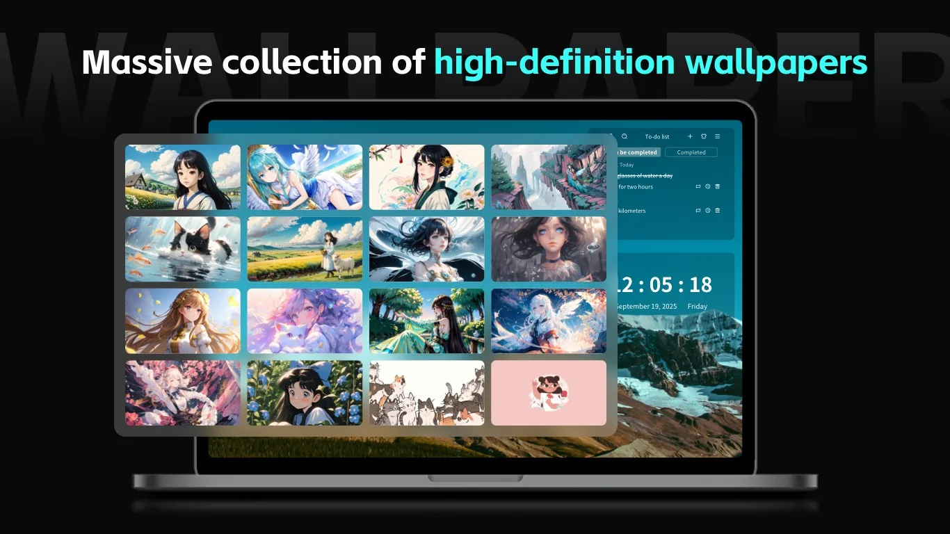 Desktop Organizer- Clean Desktop Wallpaper screenshot 4