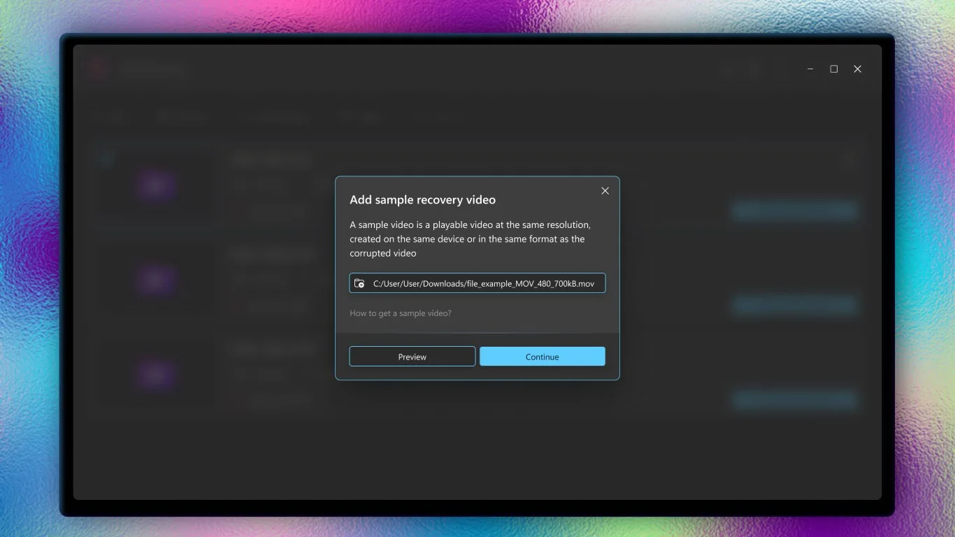 Media Repair Tool screenshot 3
