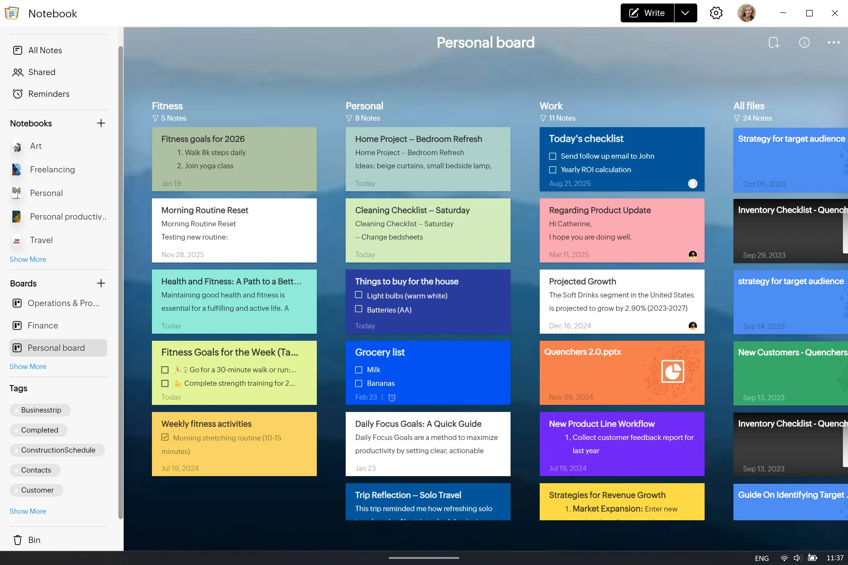 Notebook - Notes & To-Do screenshot 1