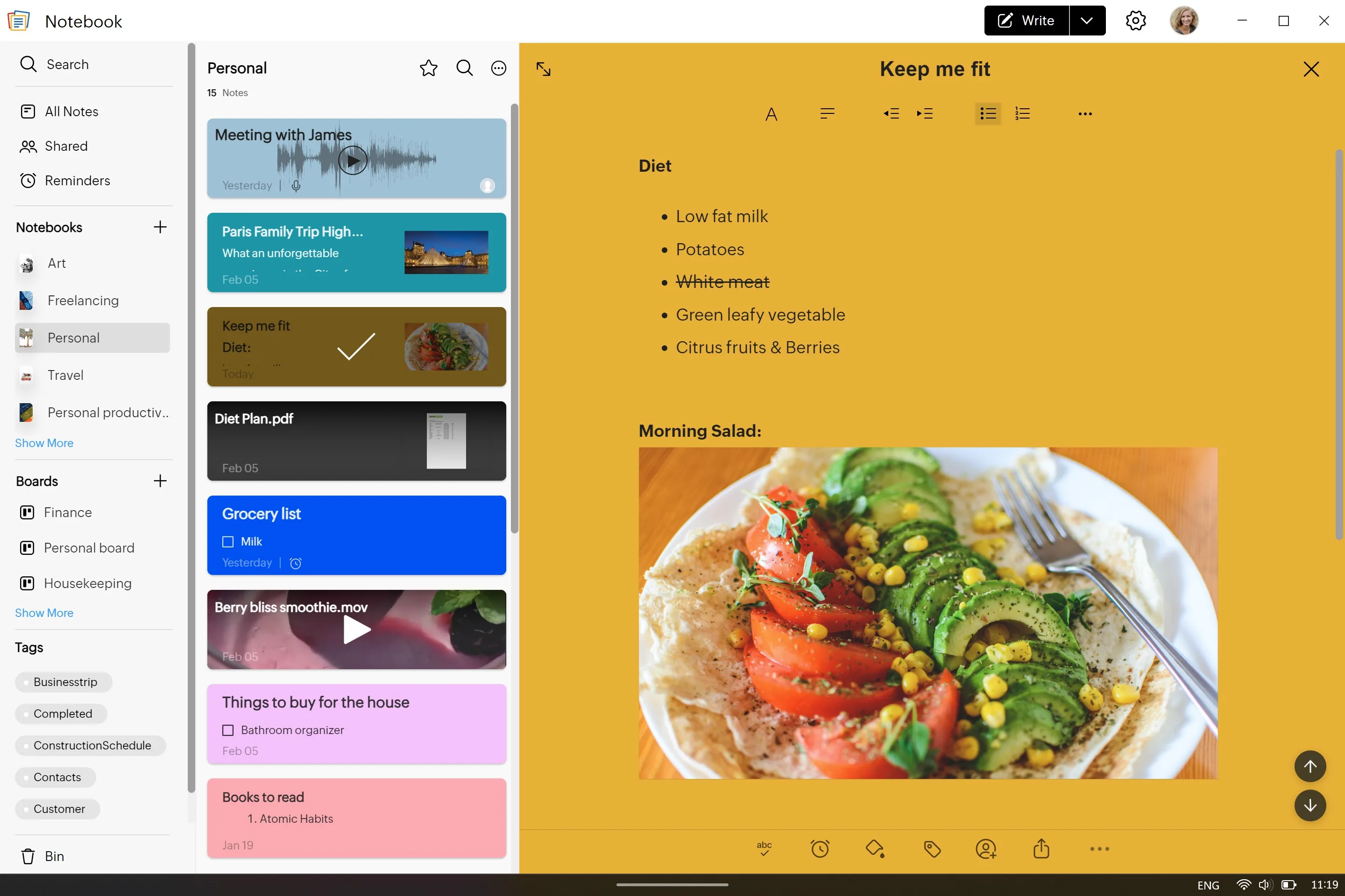Notebook - Notes & To-Do screenshot 2