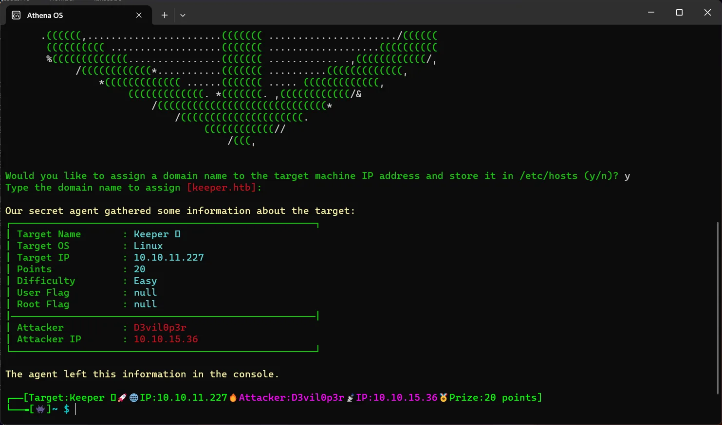 Athena OS screenshot 5