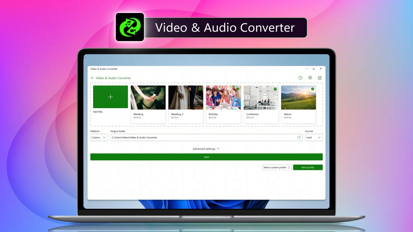 Video & Audio Converter screenshot 1