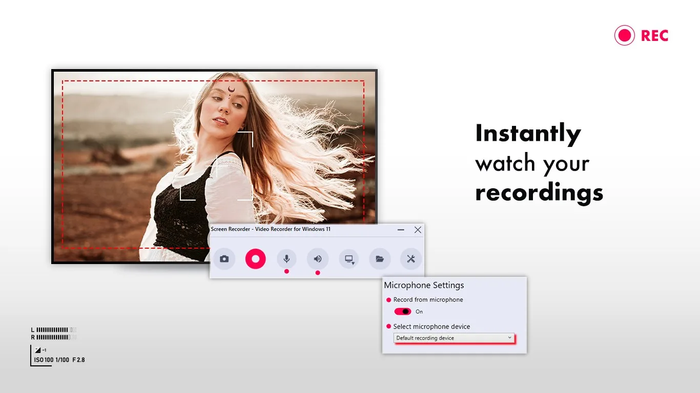 Screen Recorder - Video Recorder for Windows 11 screenshot 2