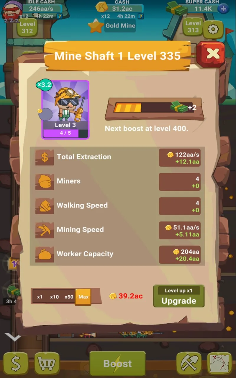 Idle Gold Digging: Simulator Tycoon 2021 screenshot 5