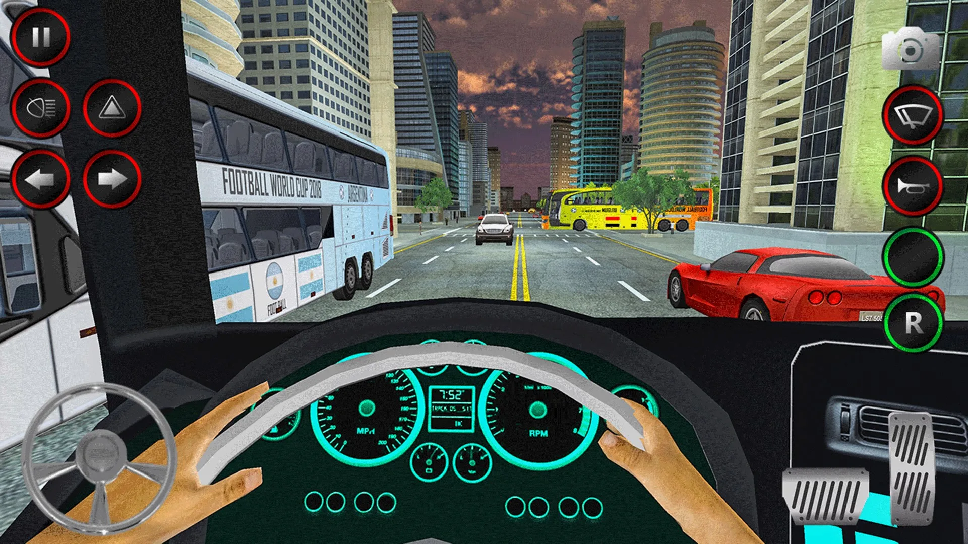 Coach Bus Simulator 2018 screenshot 4