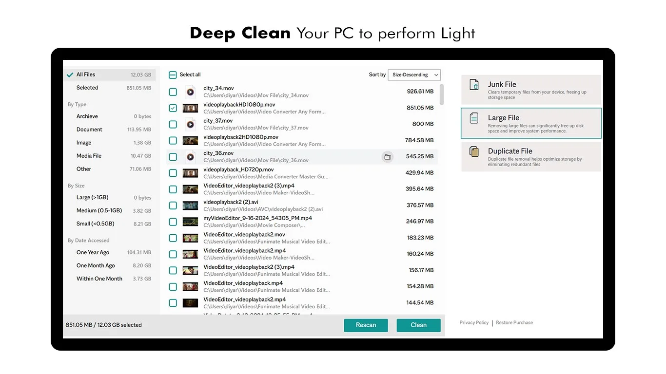 Super Cleaner Master Cleaner screenshot 4