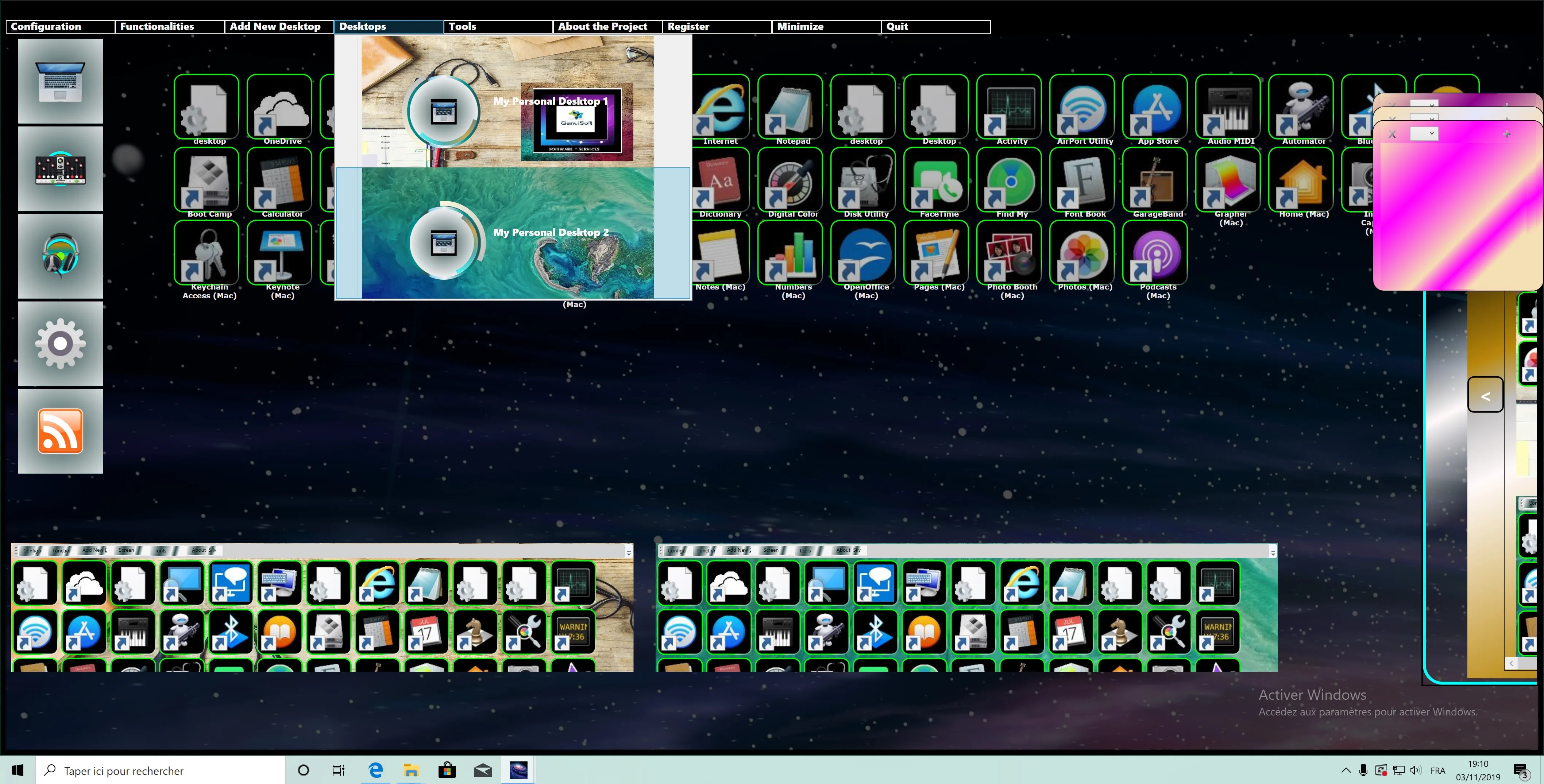 Zena 2 Desktop code Cassiopee screenshot 4