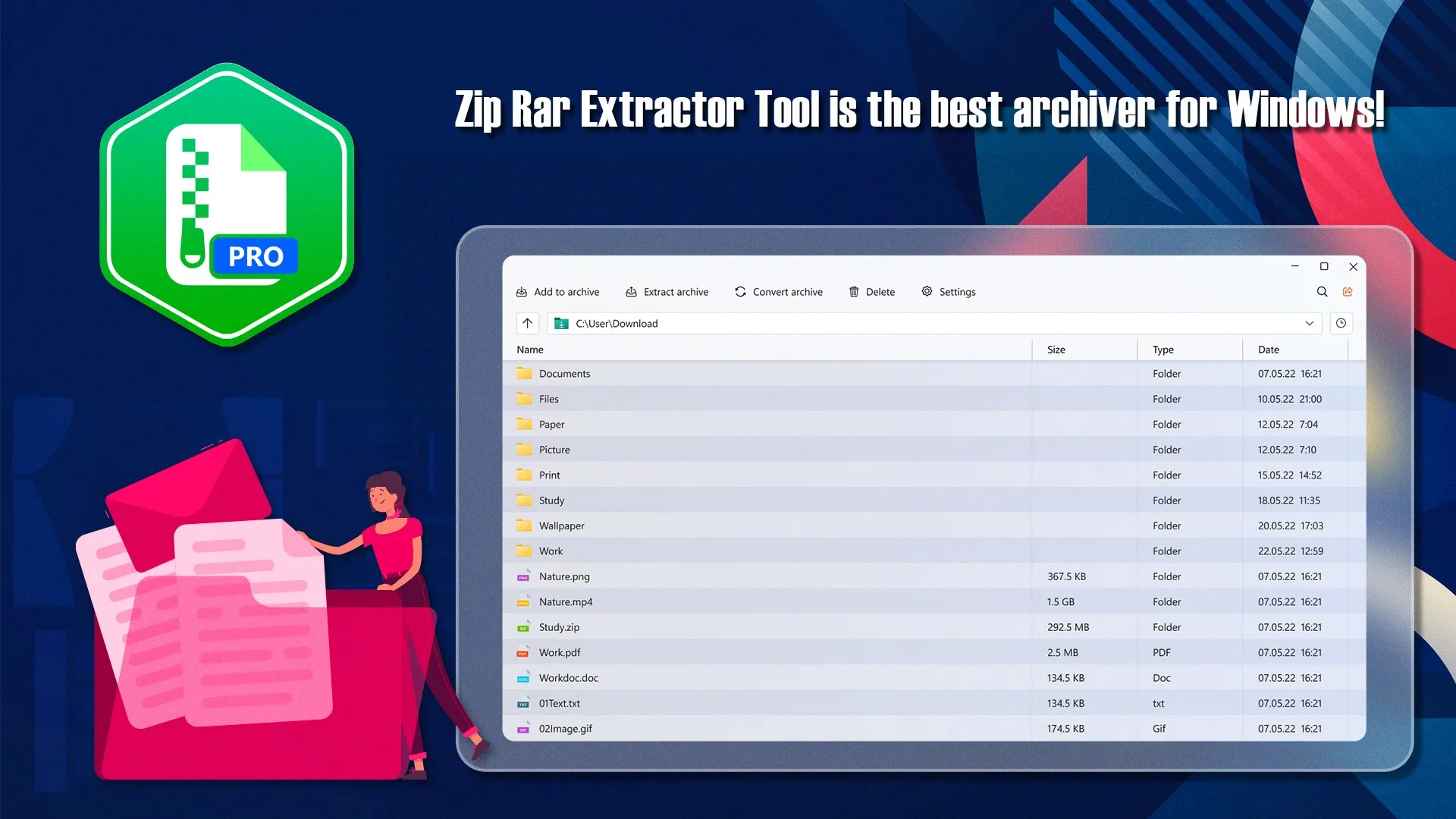 Zip Rar Extractor Tool PRO screenshot 2