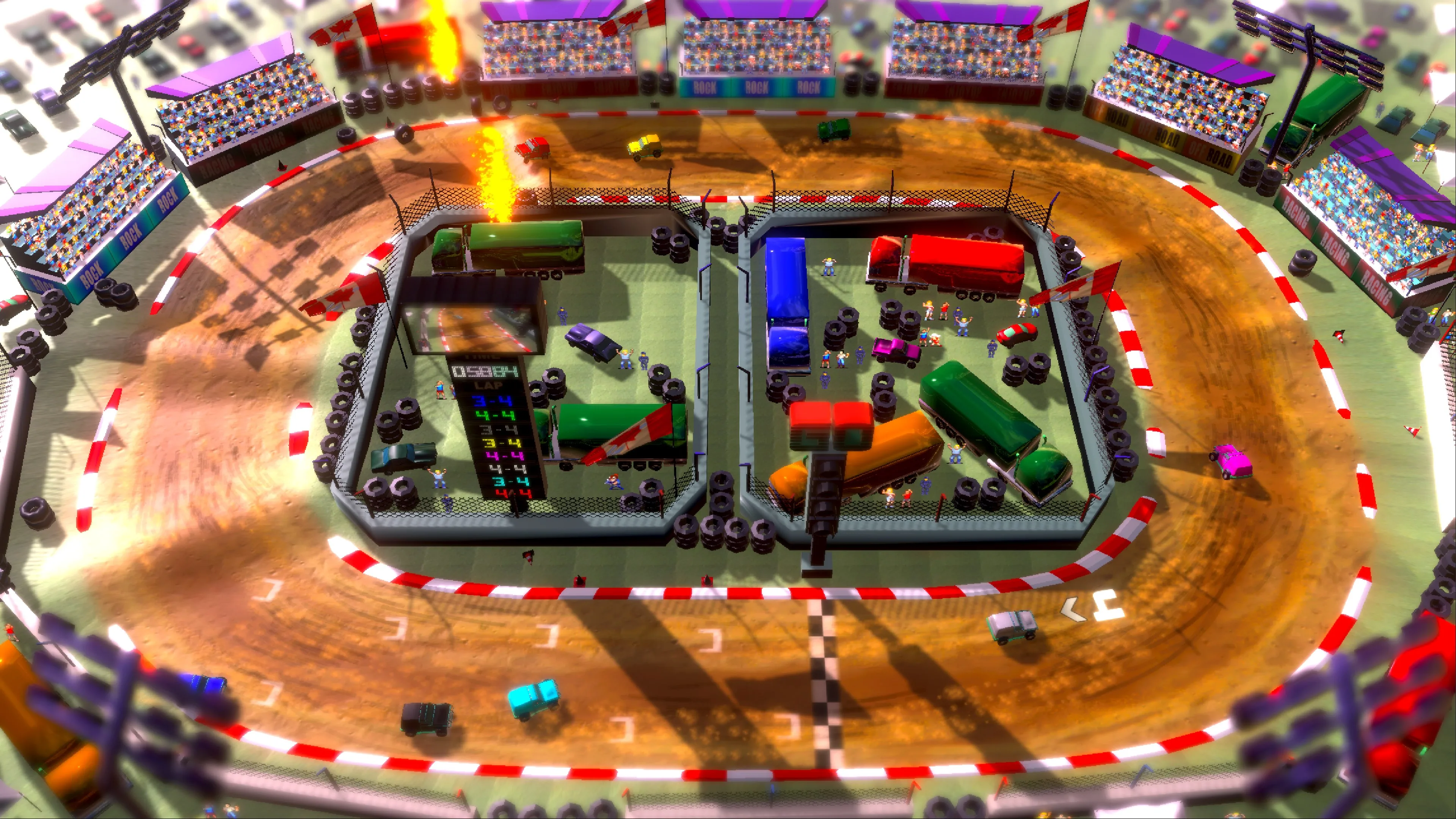 Rock 'N Racing Off Road screenshot 2