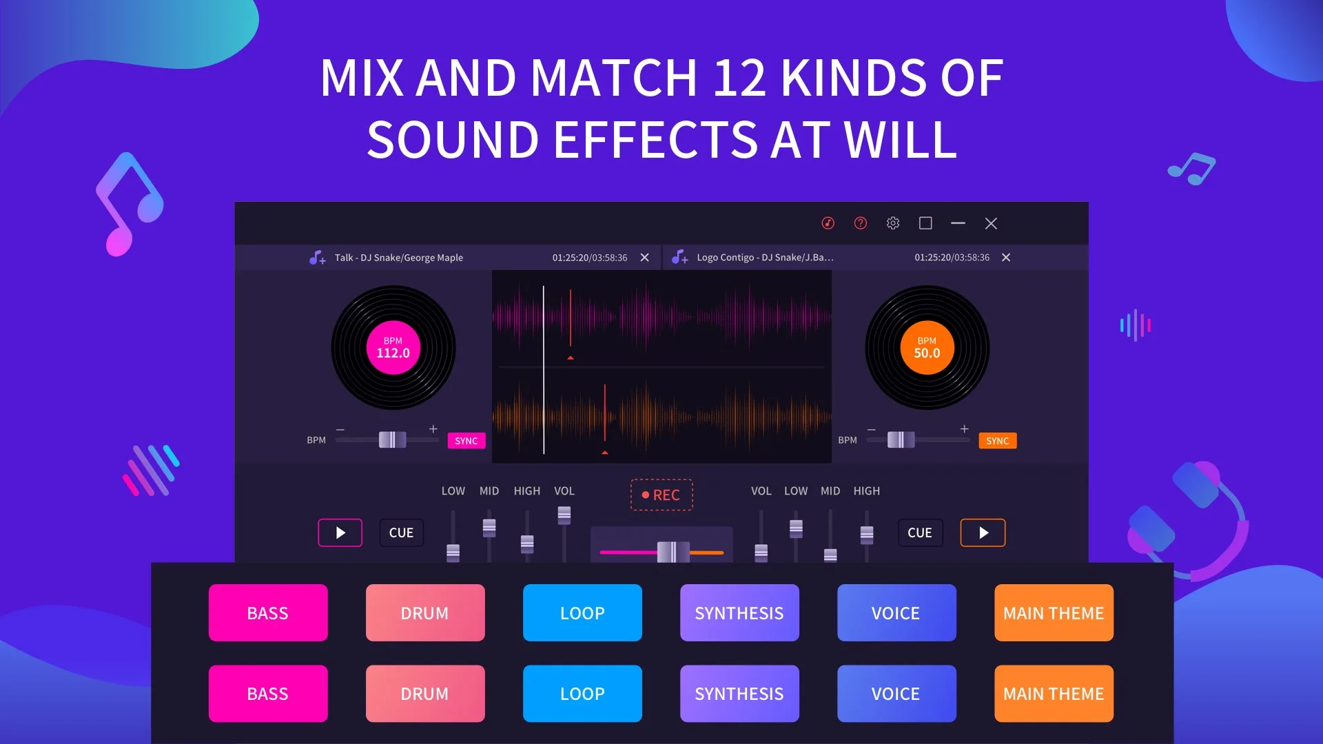 DJ Mixer EDM screenshot 2
