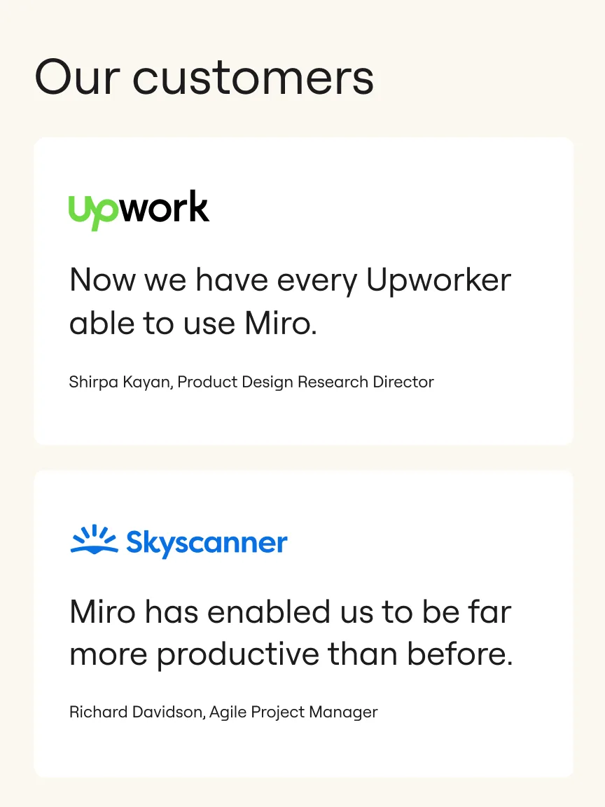 Miro: your visual workspace screenshot 5