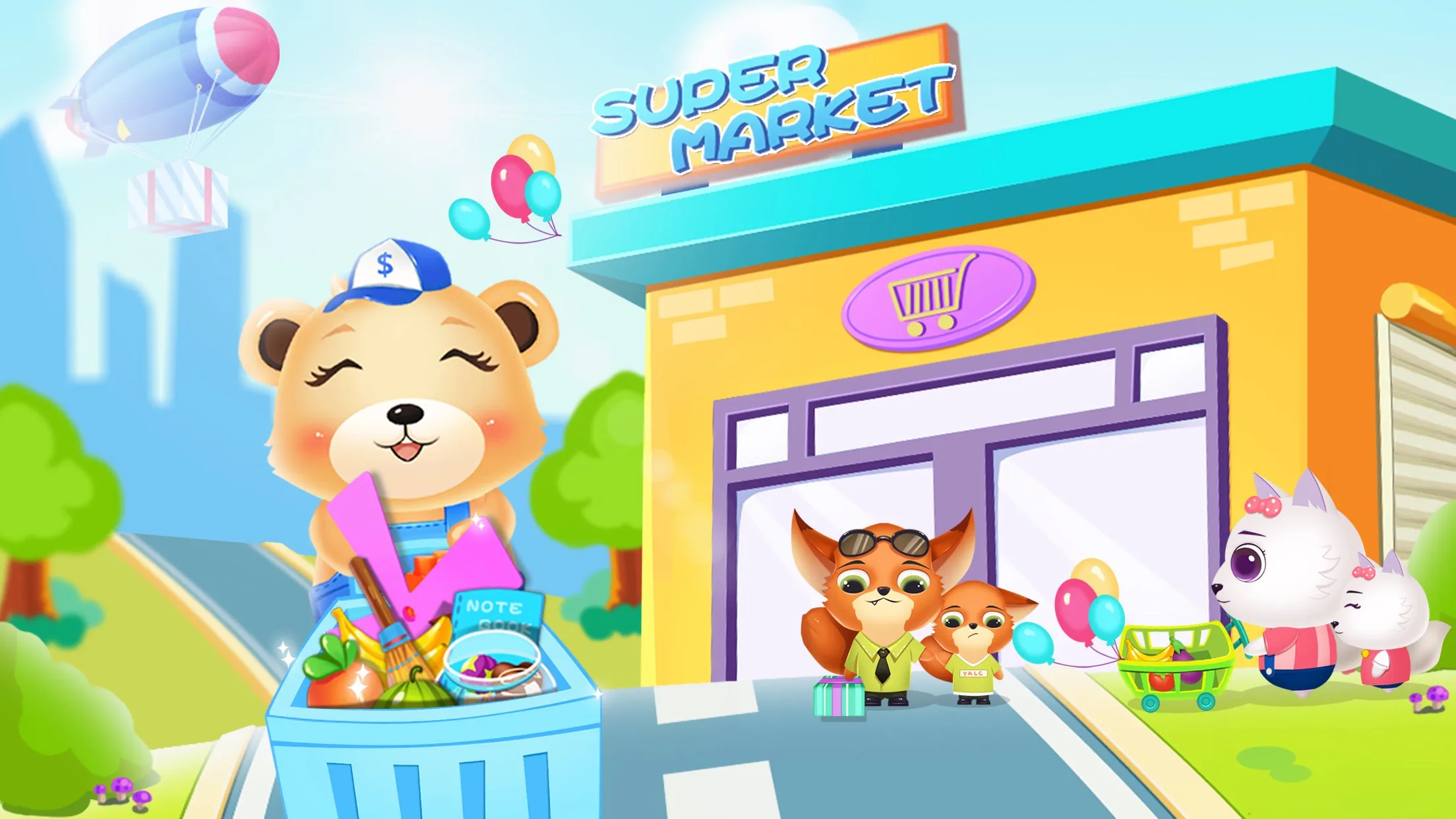 Happy Bear Supermarket screenshot 2