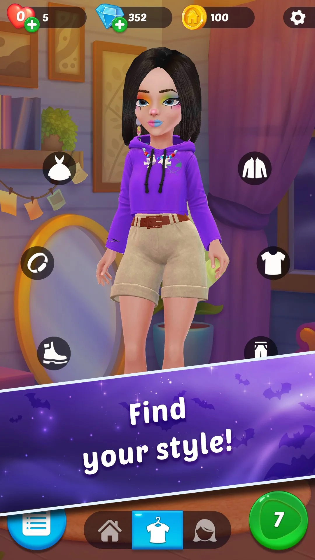 Mystic Hills: Match-3 Romance screenshot 4