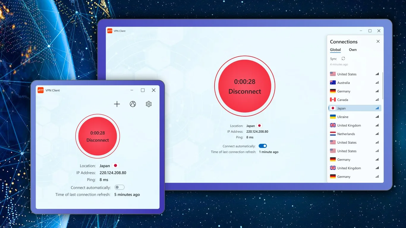 VPN Client screenshot 3