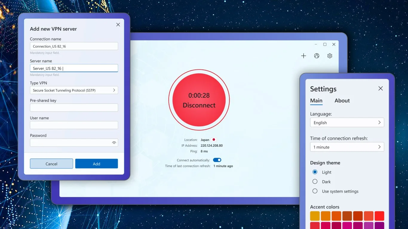 VPN Client screenshot 4