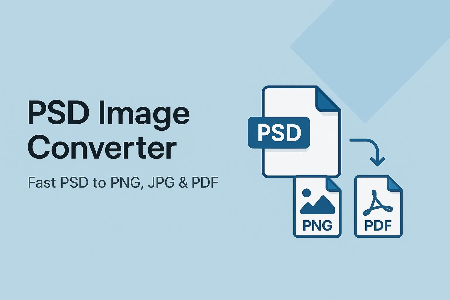 PSD To PNG, JPG & PDF screenshot 1