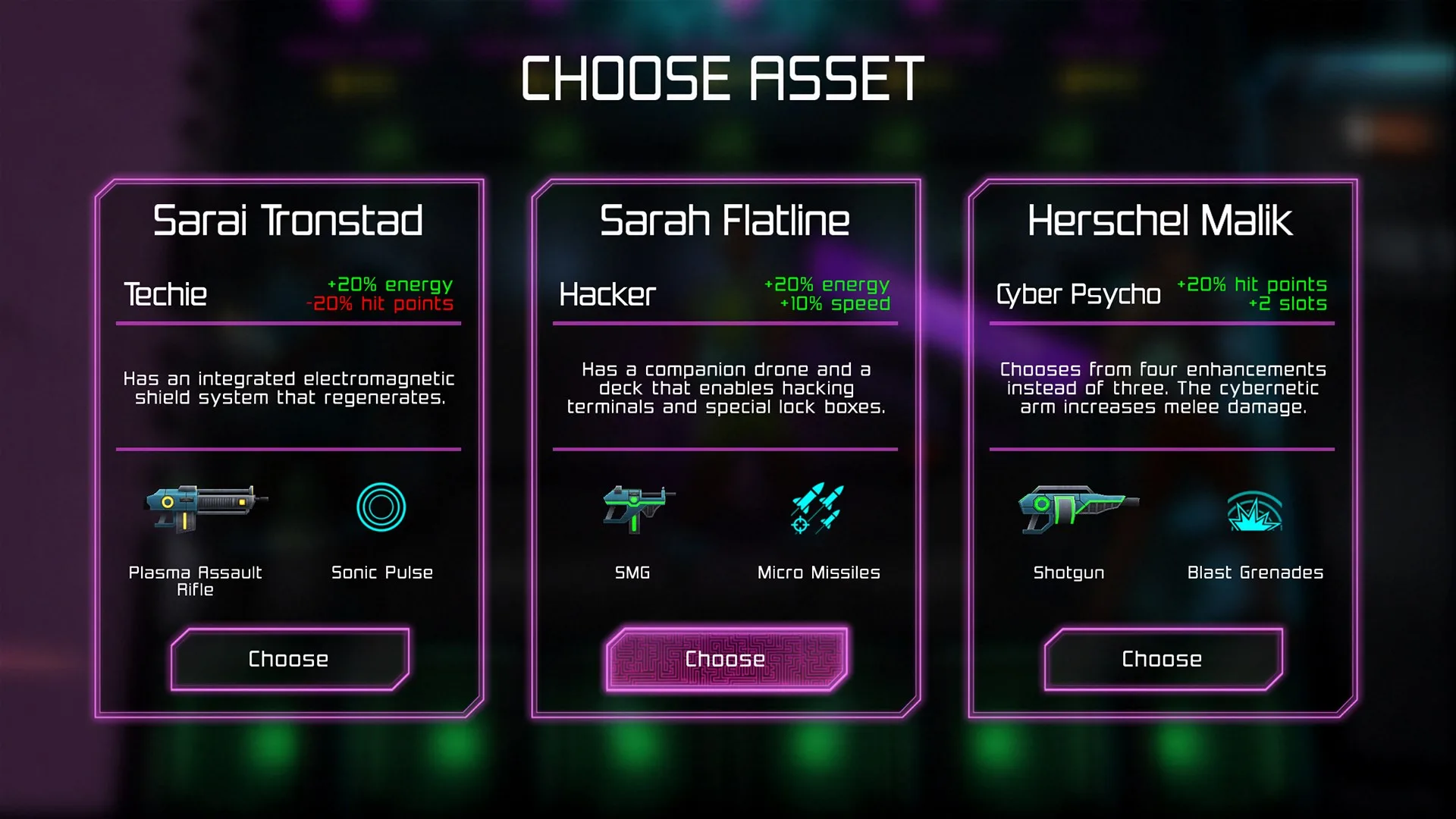 Neon Chrome screenshot 3