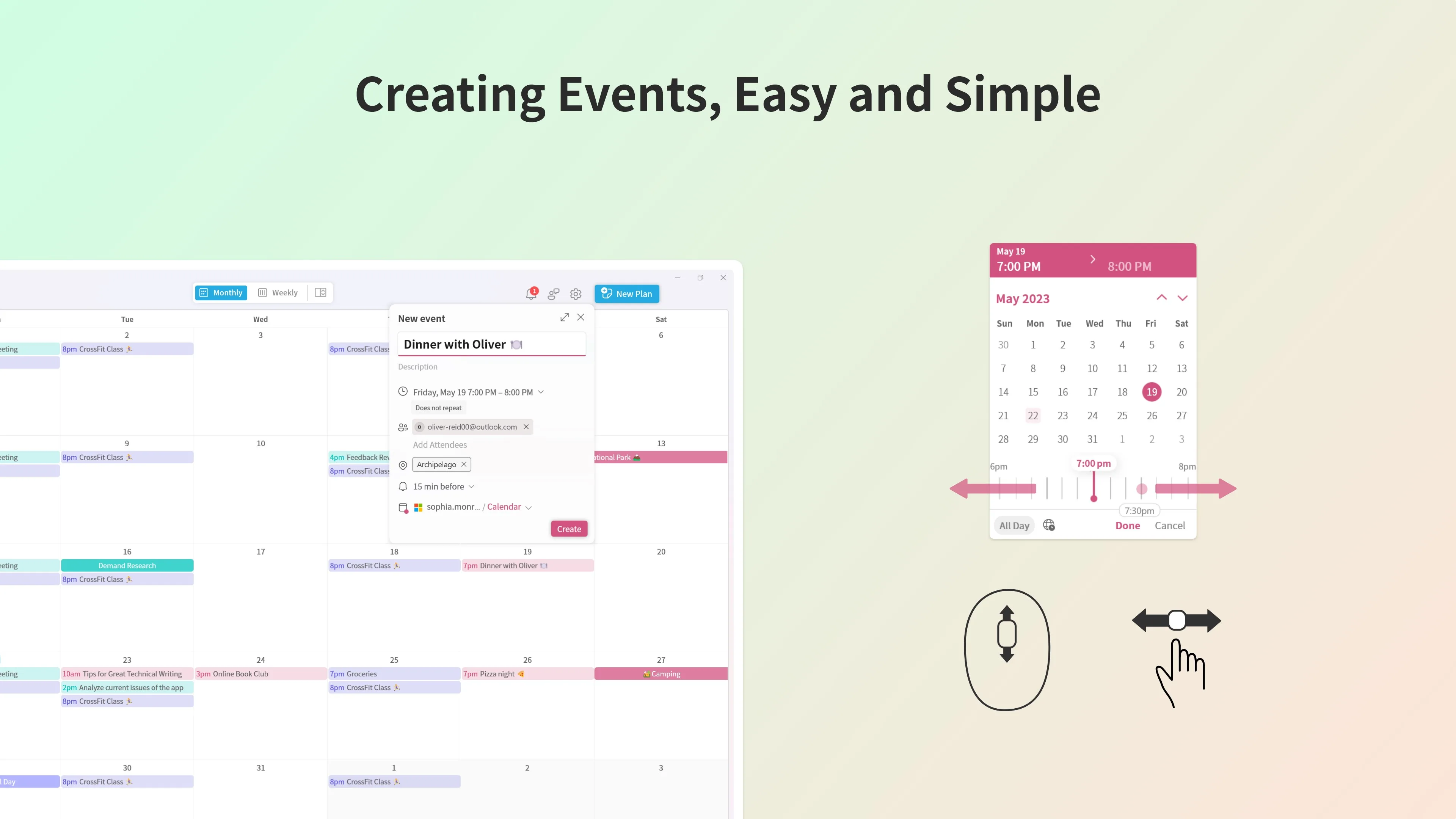 Me Calendar screenshot 3