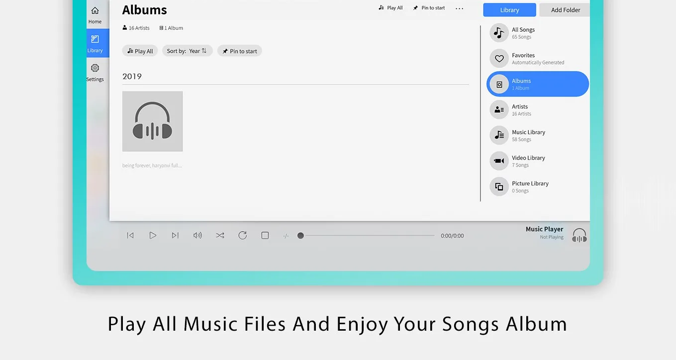 Music Player - MP3 Player, Audio Player screenshot 2