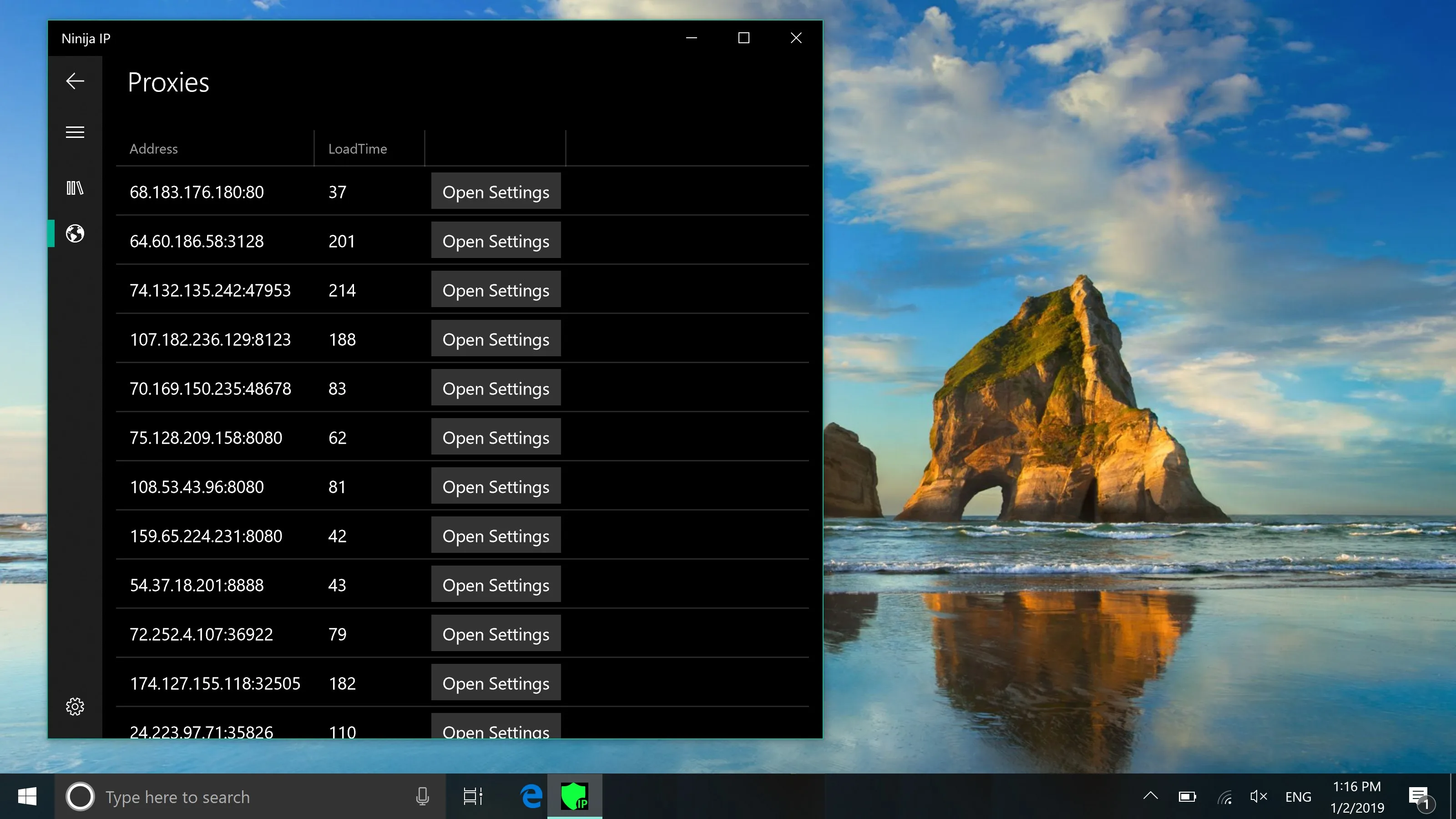 Ninja IP Hider PRO screenshot 2
