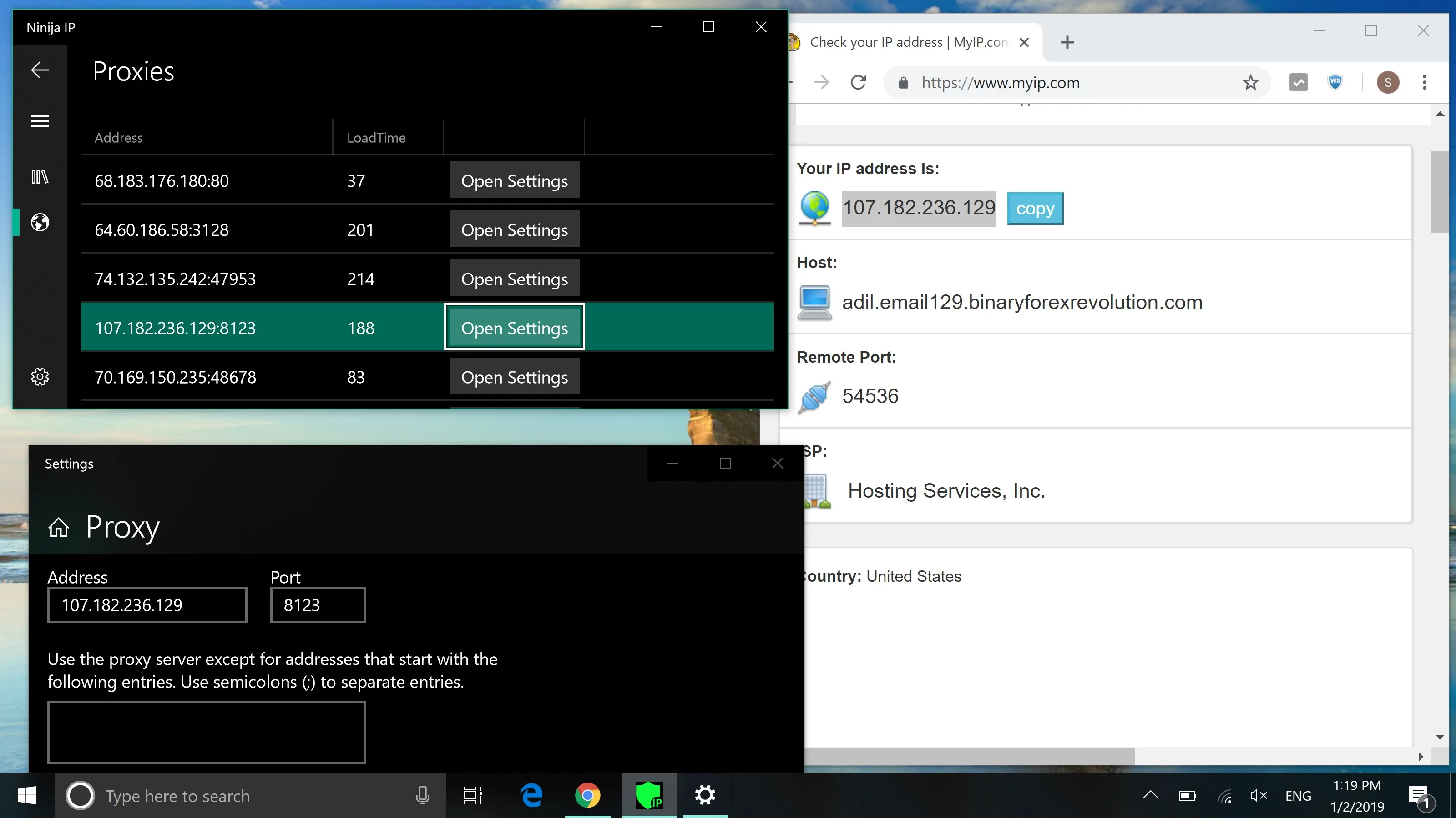 Ninja IP Hider PRO screenshot 3