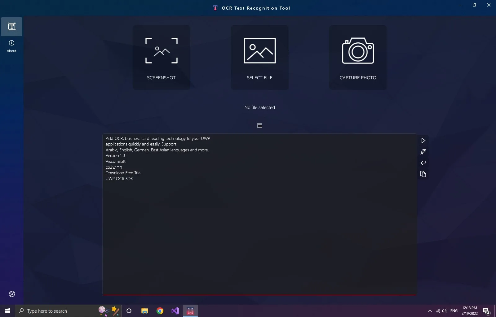 OCR Text Recognition Tool screenshot 3