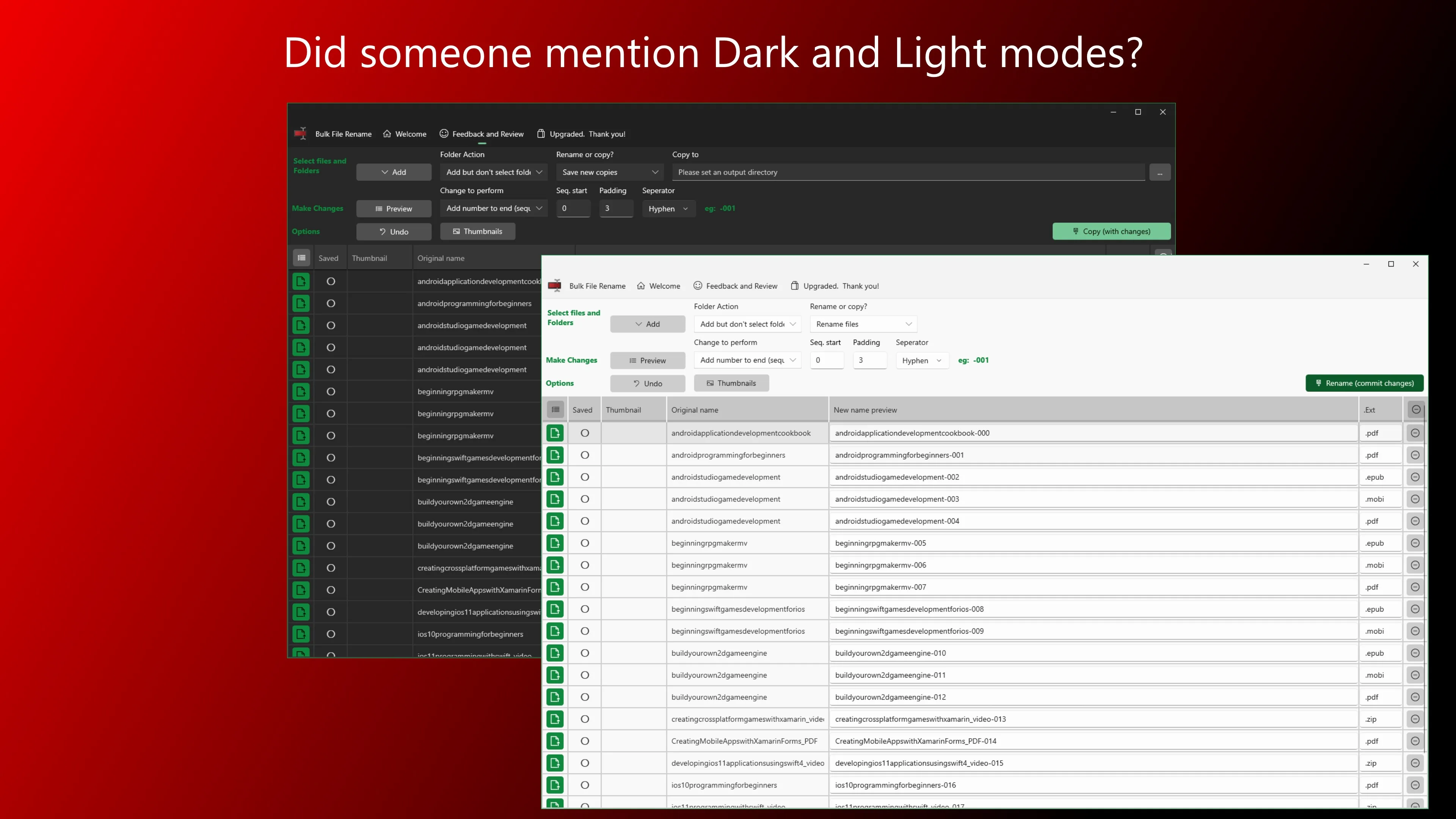 Bulk File Rename screenshot 4