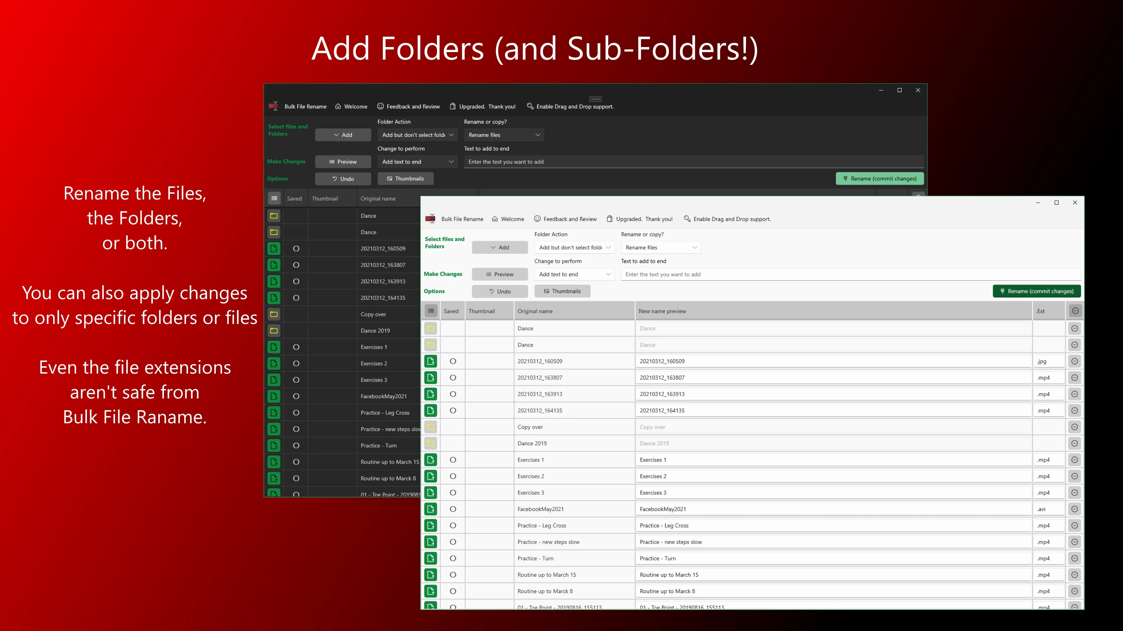 Bulk File Rename screenshot 5