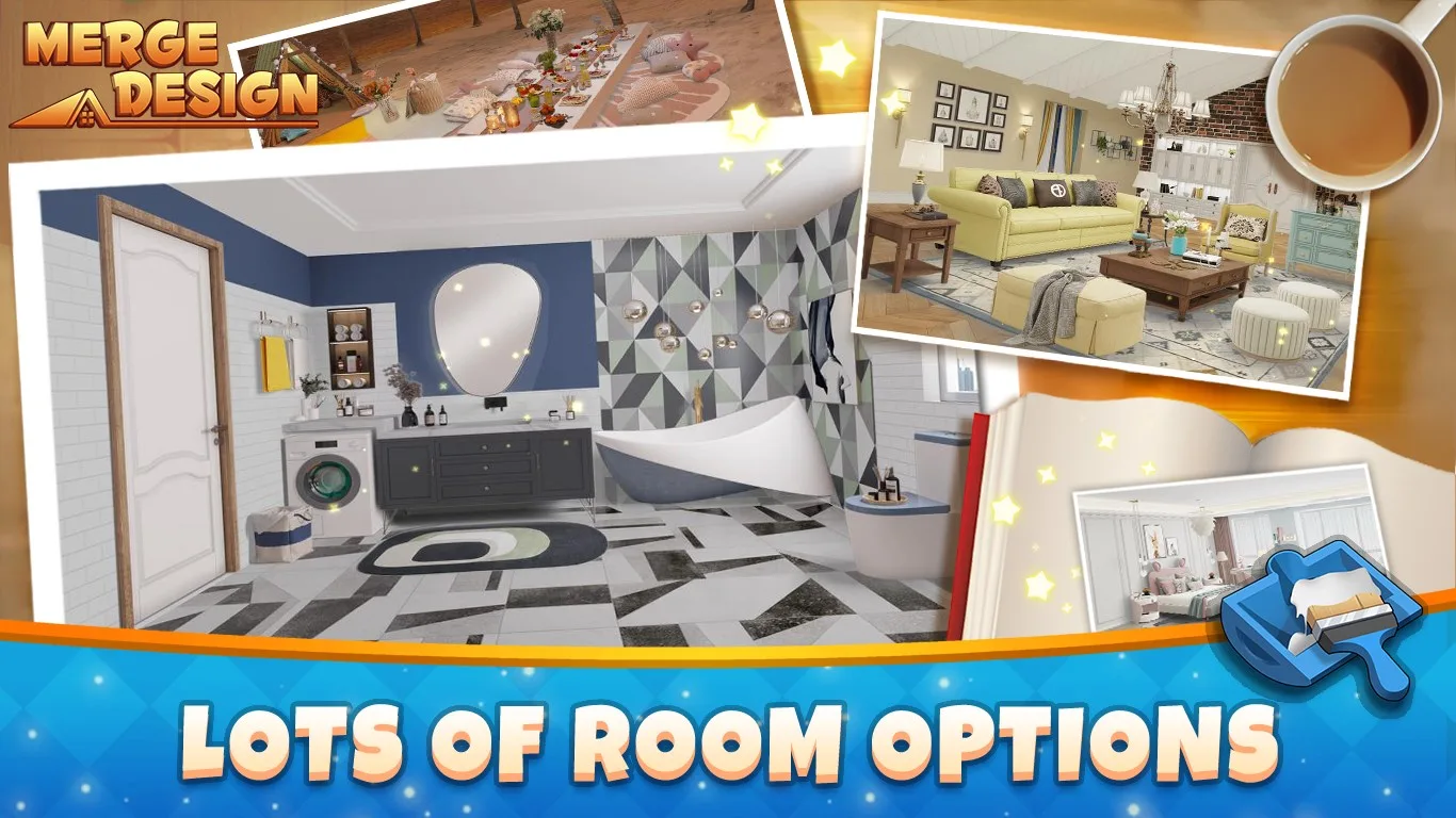 Merge Design: Mansion Makeover screenshot 4