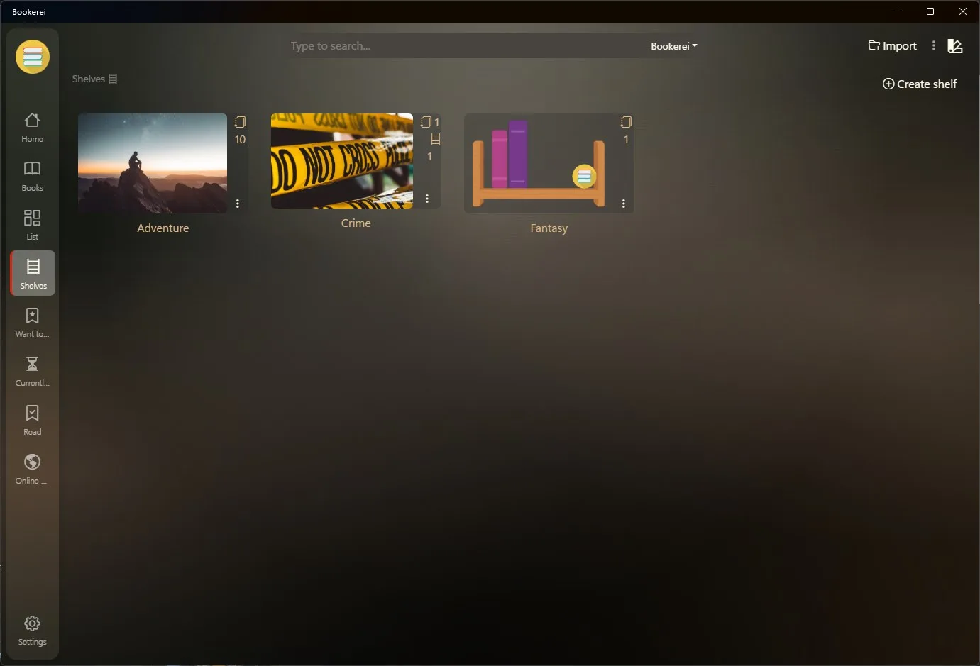 Bookerei screenshot 1
