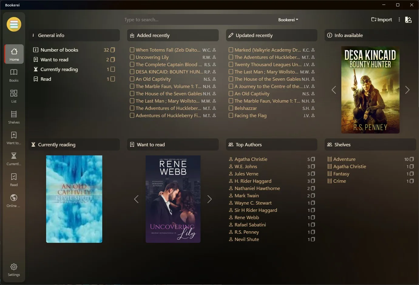 Bookerei screenshot 2