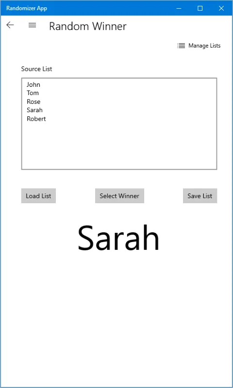 Randomizer App screenshot 5