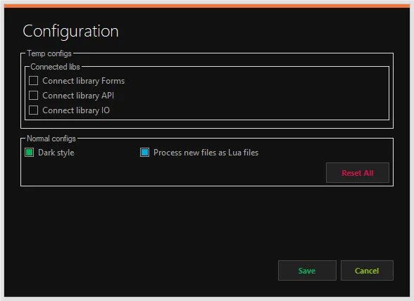 Lua Code Studio screenshot 3