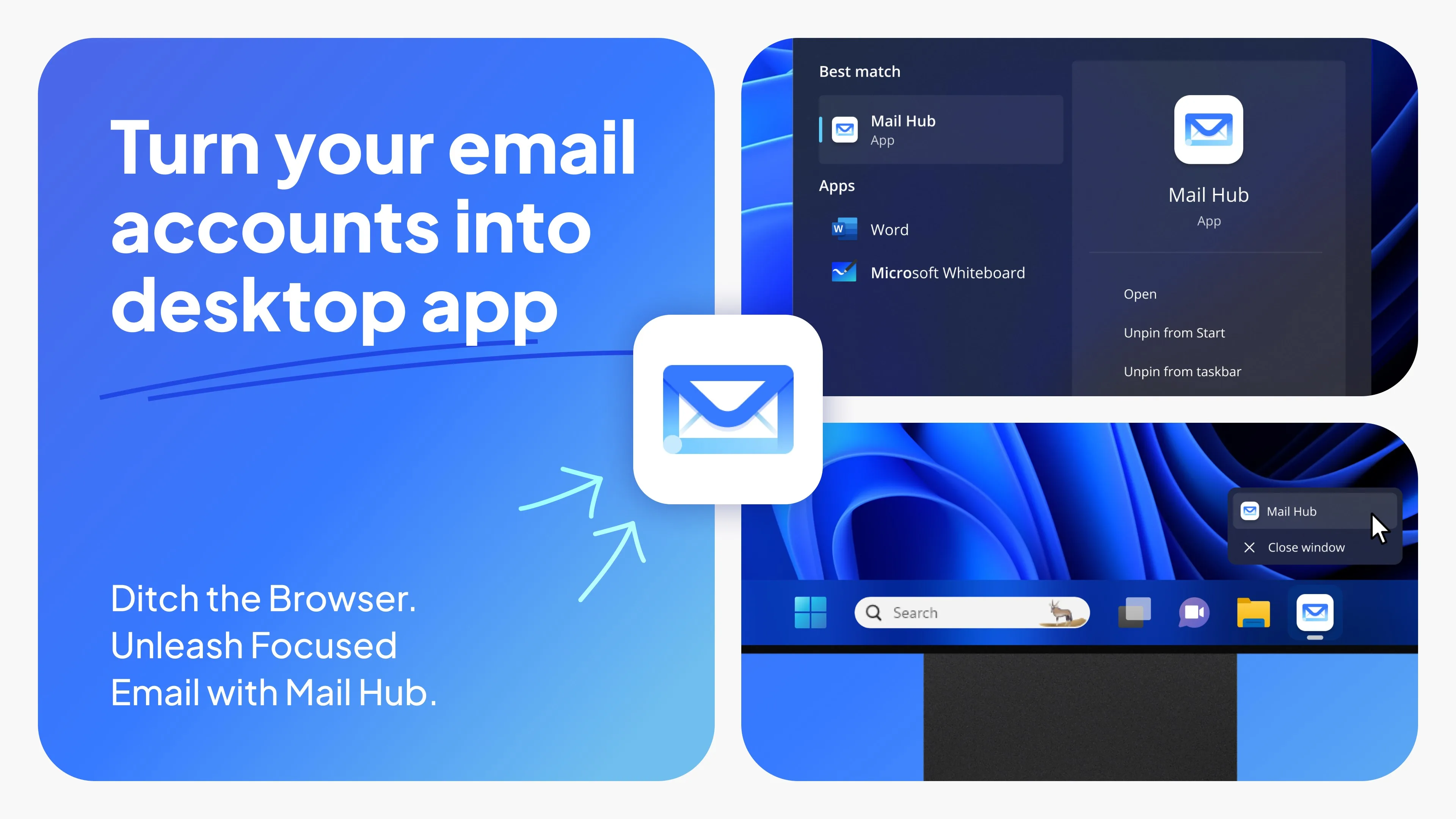 Mail Hub: Email & Inbox screenshot 2