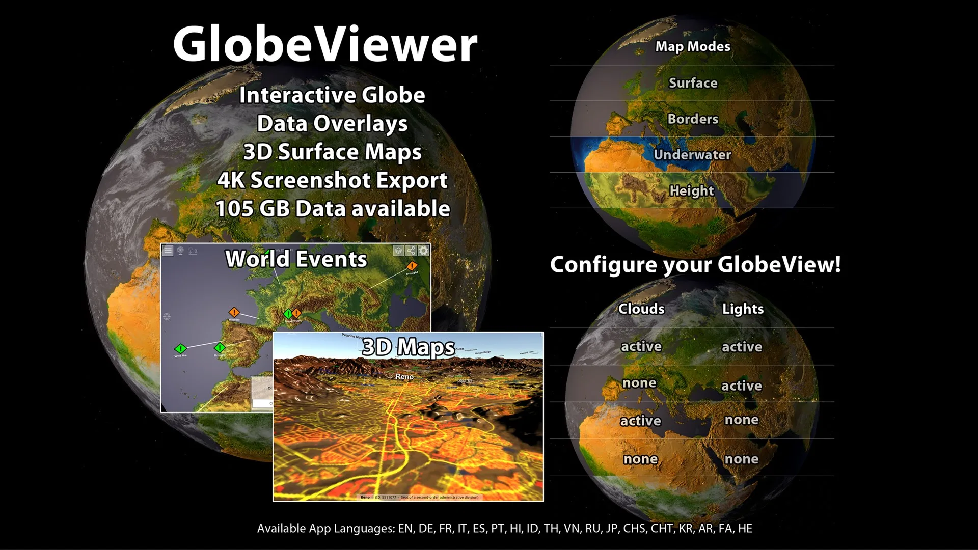 GlobeViewer screenshot 1