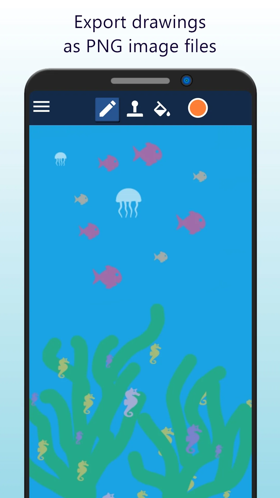 Drawing for kids - Pen & Paper screenshot 1