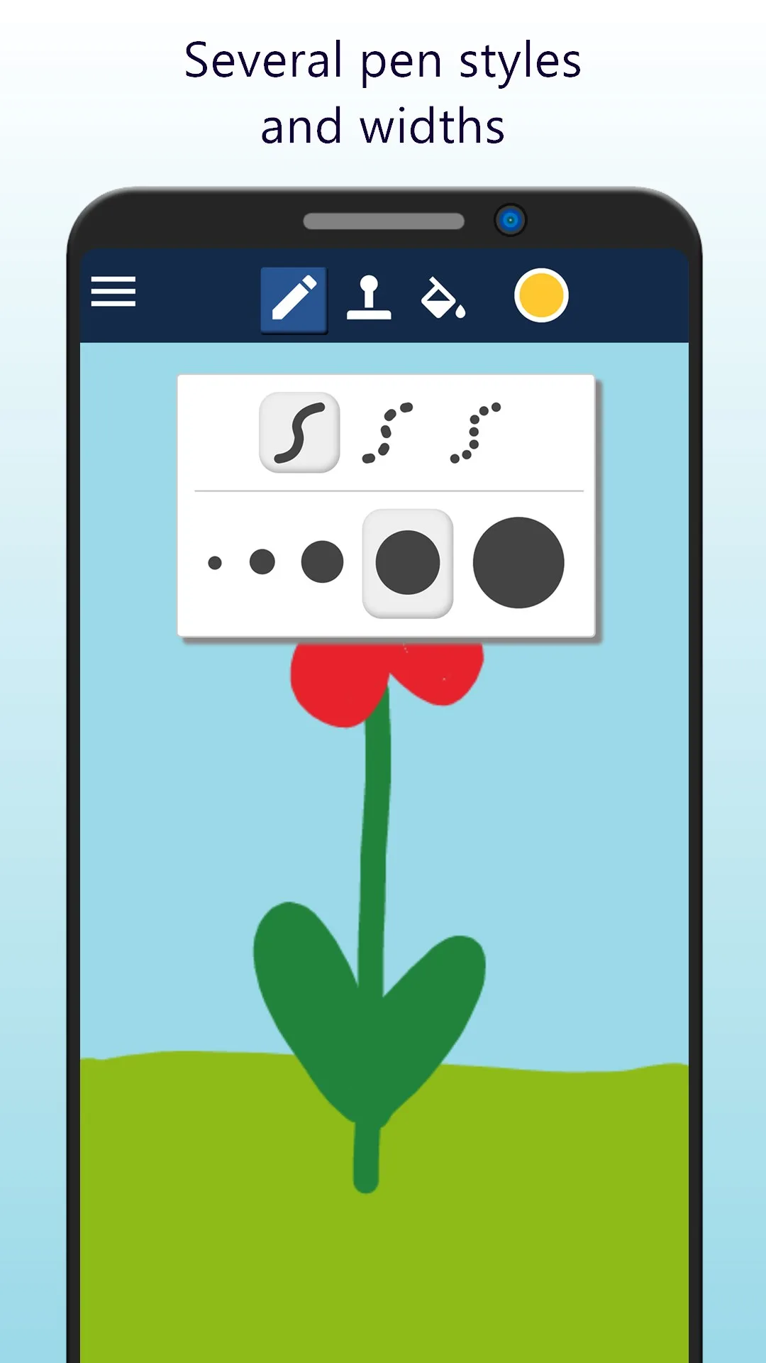 Drawing for kids - Pen & Paper screenshot 3