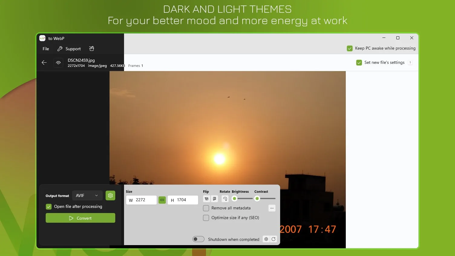JPG to WEBP - PNG to WEBP screenshot 2