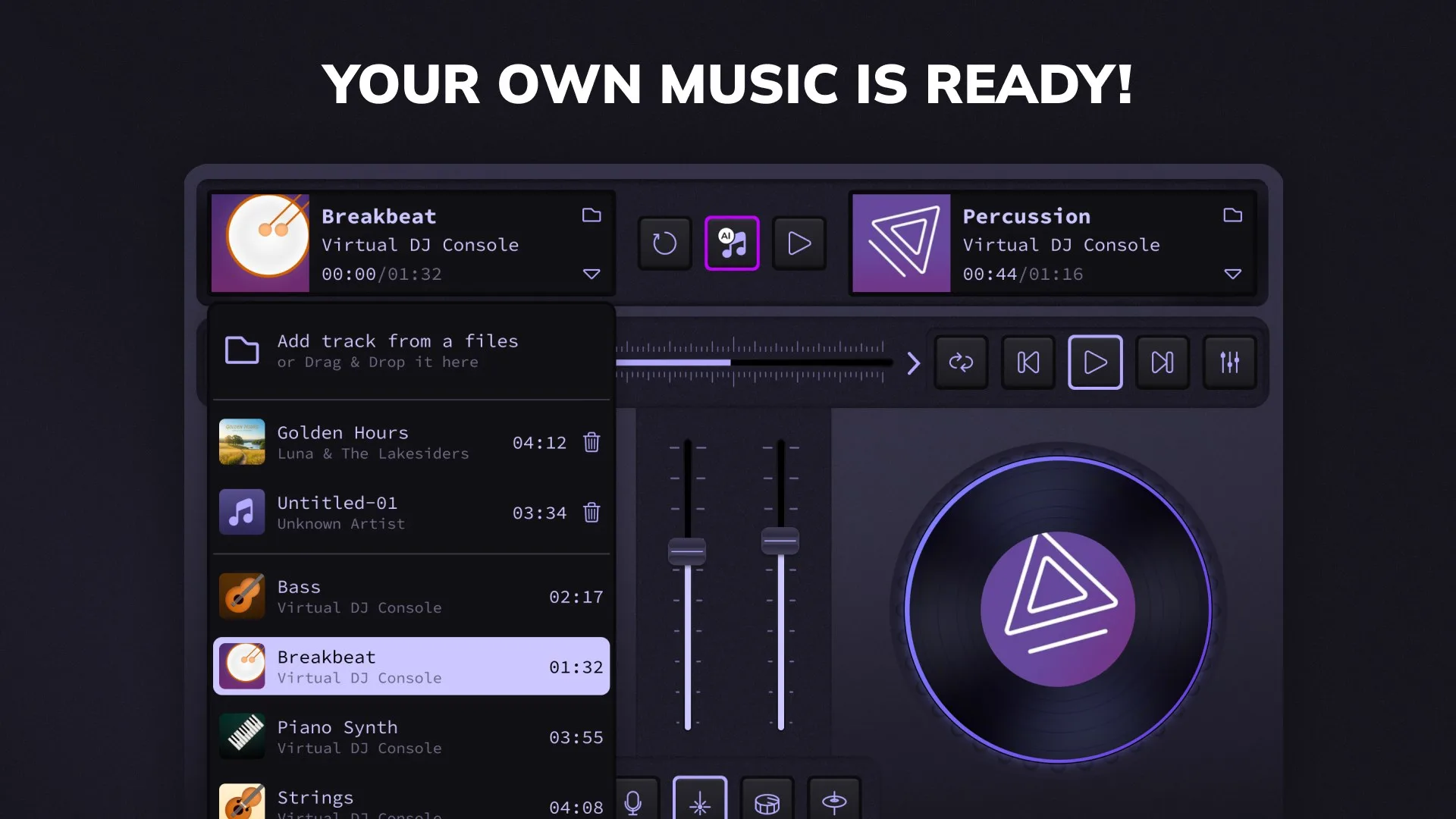 Virtual DJ Console: Mix music w/ Beat Maker Tool screenshot 5